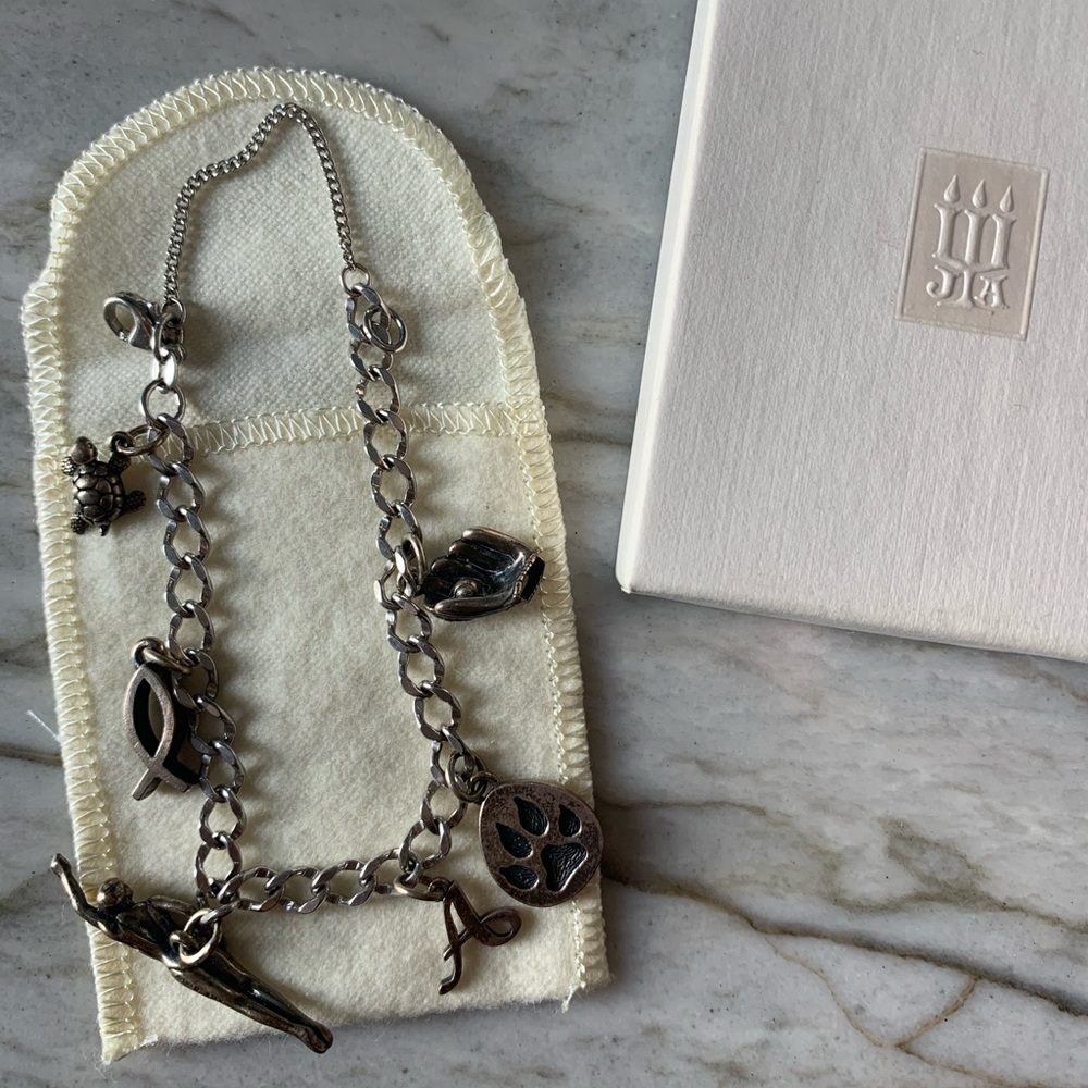james avery charm bracelet + extra charms